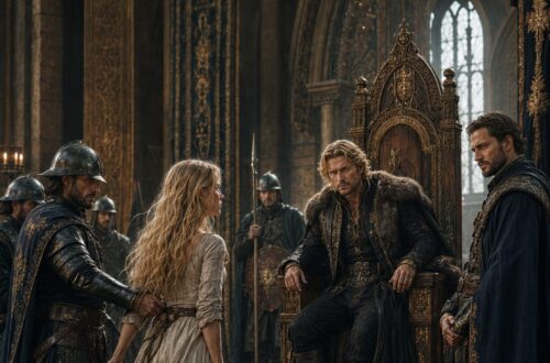 Lili brought before King Mark after being accused of stealing horses