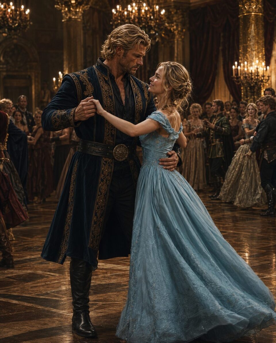 Lili at a royal celebration under King Mark’s watchful eye