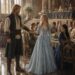 Lili facing Elena amid tension between the women at the royal court