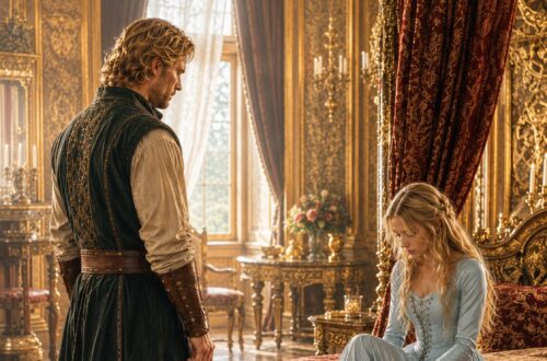 Lili refusing King Mark’s gifts and defying his decisions