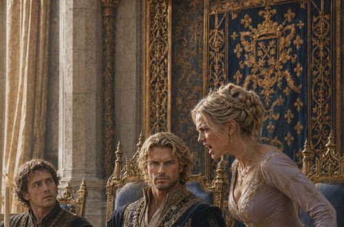 Lili pulling away from King Mark’s touch despite smiling at him