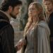 Lili holding hands with a dark-haired man