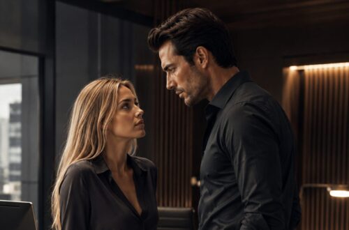 Lucas and Lucia face each other at the office the morning after their relationship crosses a new line.