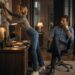 Lucia and Lucas face each other in the office as their growing attraction becomes increasingly difficult to hide.