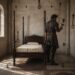 Craftsman installs iron restraints around Nirella’s bed, Alexandra Veľká